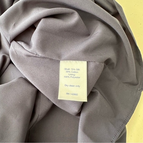 NWT Sail To Sable Swiss Dot Dress in Navy Silk Tassels - Picture 6 of 8